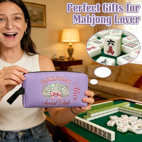 Bolsa personalizada para Mahjong 144-166 fichas 10x6.2x4.9 pulgadas miniatura 5