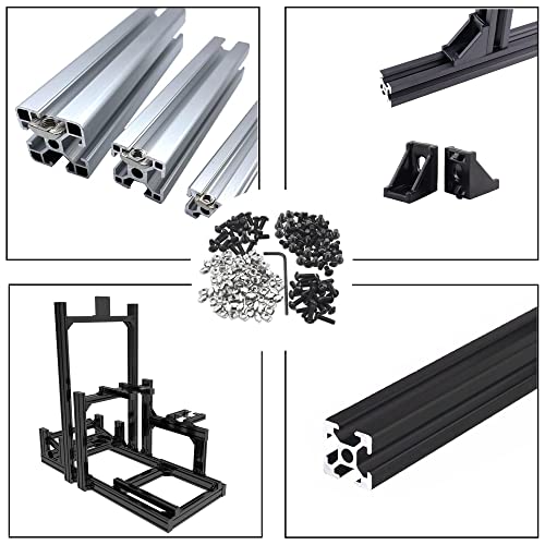 180pcs m5 t-nuts screws assortment kit hammer head t-slot nut for 2020 series european standard aluminum profile