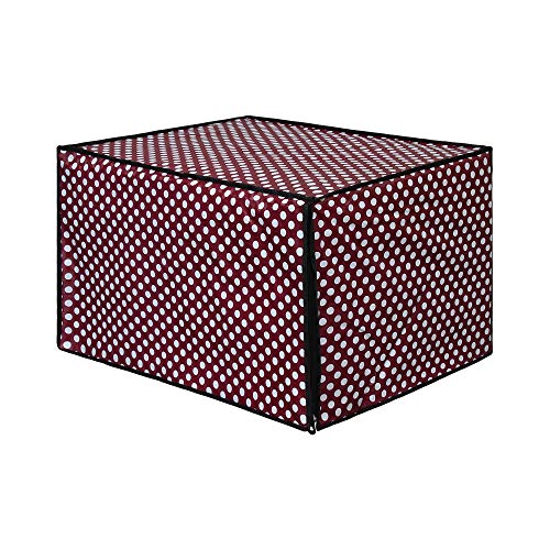 Image of DREAM KING Stylish Design & Printed Microwave Oven Cover Full Closure |waterproof & Dustproof Oven Cover Suitable for All Models - Multicolour SA46