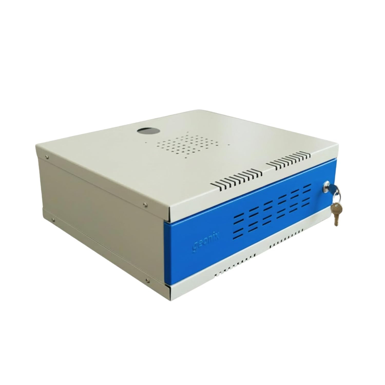 2u dvr rack | wall mount network server rack | nvr cabinet box with lock | 0.5 mm metal thickness pack of 1