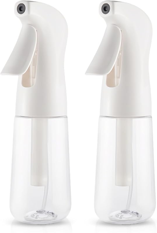 Frasco borrifador contínuo TANSHINE MiS010 transparente, 200 mL, Pacote com 2
