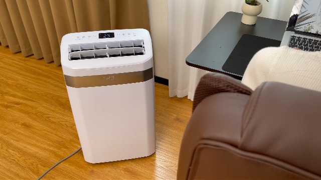 Image of Portable Air Conditioner 14000 BTU, Cools Rooms up to 700 Sq. Ft, Portable AC Unit with Cooling, Dehumidifier & Fan Mode, Sleep, 24-Hour Timer, Remote Control, Window Installation Kit 1piece