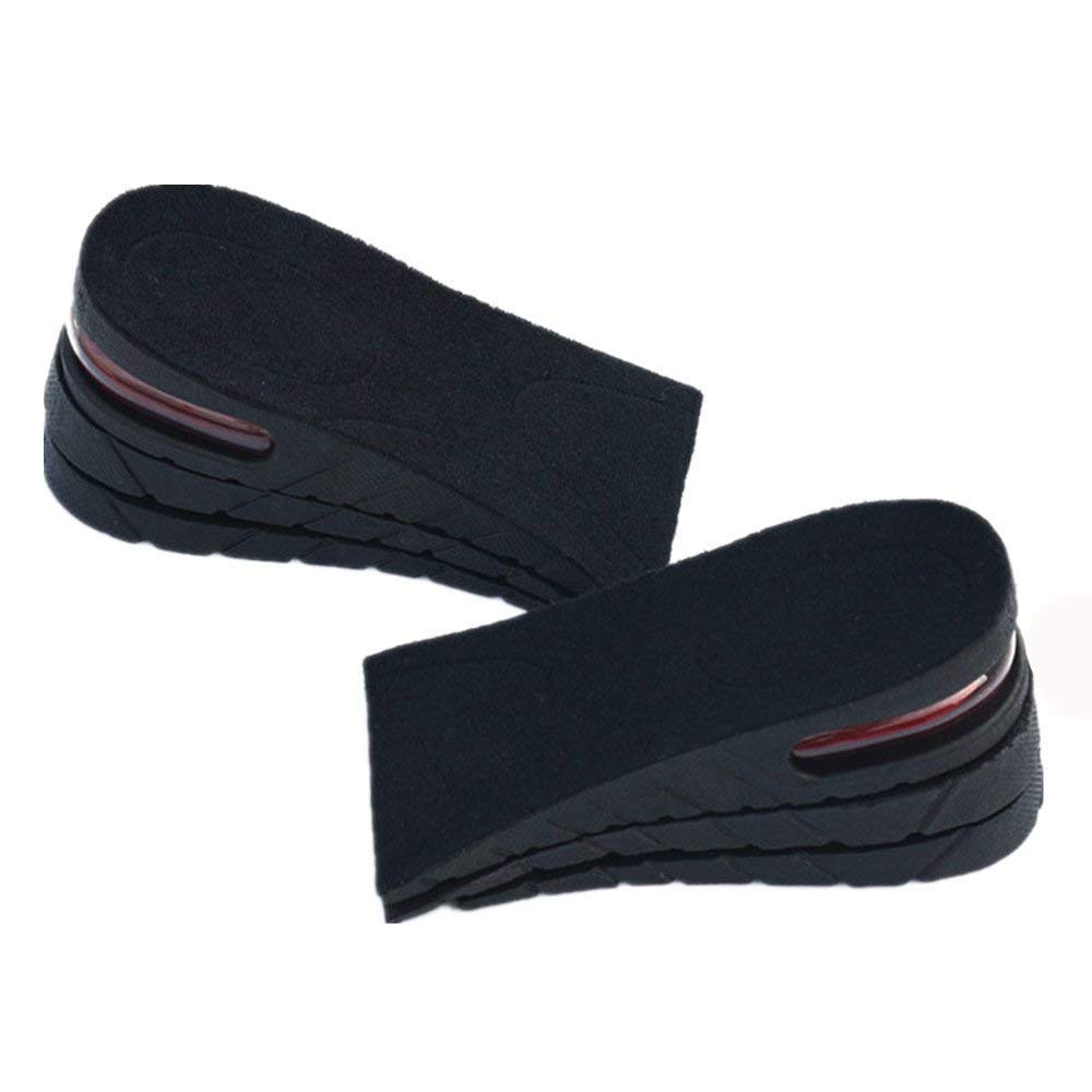 Frackson Unisex 6 cm Adjustable Heightening 3 Layer Height Increaser Half Pad Insoles Soft Breathable Cushioning Inserts for both Men & Women - Insole (B09132MN5L) Amazon Price History, Amazon Price Tracker