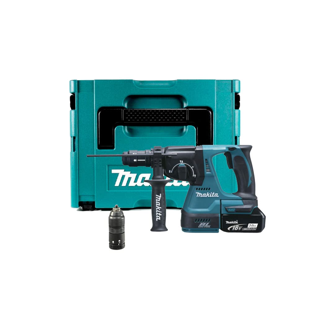 Makita DHR243F1J, perforateur burineur SDS plus, 18V sans fil, 2 Joules