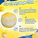 Freeze Dried Lemon Heads (10oz) - Made From Lemonheads Candy By Cryo Crunch- Freeze Dried Lemonheads Made In US Freeze Dried Lemon Candy