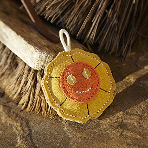 Green & Wilds Eco-Friendly Natural Small Dog Toy - Sylvia the Sunflower - Image 2