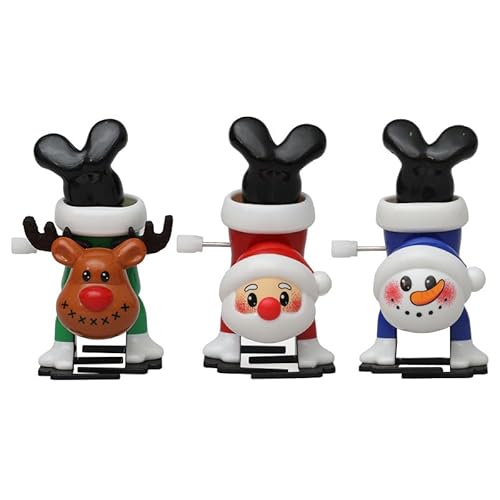Zkydhbd Aufzieh Weihnachtsspielzeug Set von 3