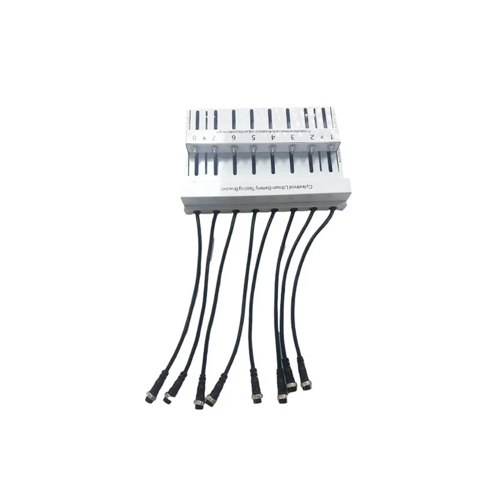 Analizador de potencia, Probador de capacidad batería 1-99 V 50 A for plomo-ácido LTO NCM | Herramienta carga descarga inteligente alta precisión(10 Channel fixture)