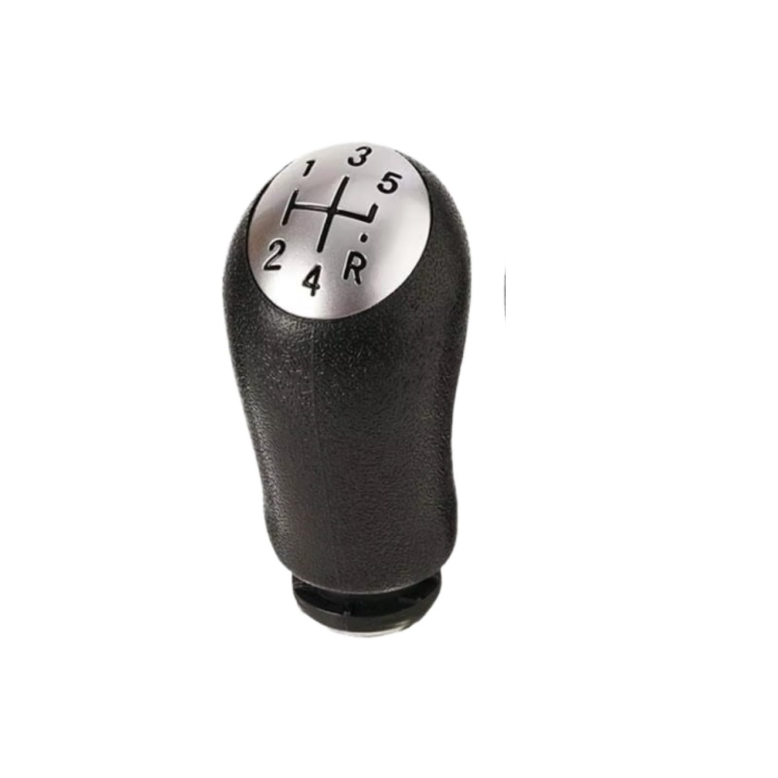Qtsavxdd White Gear Shift Knob Head Compatible With Modus For Grand Depuis 2004 For Twingo 3 2014 5 For Speed Gear Shift Knob Lever Shifter Handball Replacement Modification Repair(White)