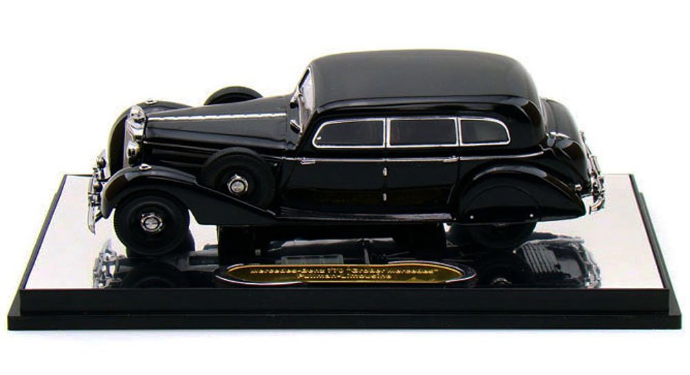 秋*蔵様 Mercedes-Benz 250T他ヴィンテージ ミニカー 7台セッ 1938 Mercedes-Benz 770 Grober Pullman Limousine, Black - Signature