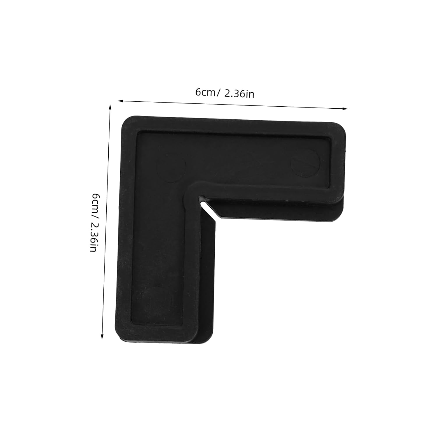 Replacement Screen Door Brackets 90 Degree Angle Brackets for Screen Frame Corners Plastic