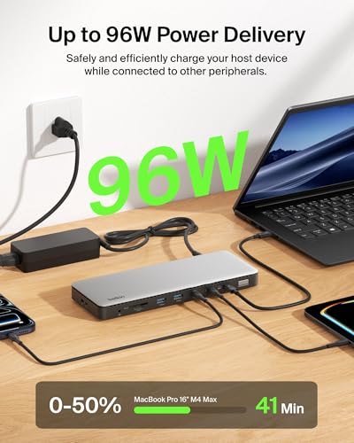 High Capacity Thunderbolt workstation dock Bundle product image
