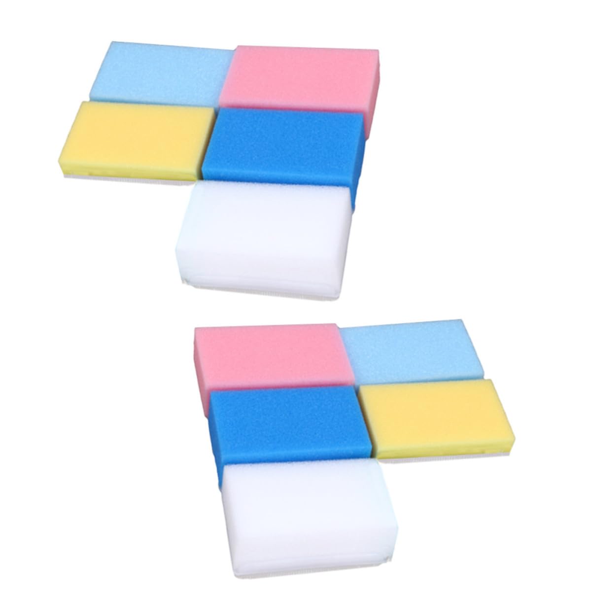 Esponjas de baño de plástico y esponja para masaje corporal y limpieza suave color aleatorio 8