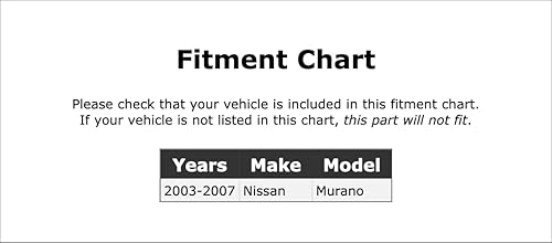 Miniatura 2 de Kit de bujes de barra estabilizadora de suspensión delantera a marco compatible con Nissan Murano 2003 2004 2005 2006 2007 PC-813199