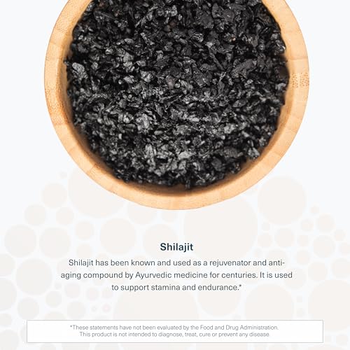 Image of Youtheory Shilajit - PrimaVie Himalayan Shilajit Capsules - Supports Energy, Stamina & Endurance* - Gluten Free - 60 Capsules (30-Day Supply)