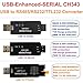 EMCONRTOL Industrial-Grade PC Multi-Purpose Bus Extender PLC MCU ARM ESP32 Debugging Tools USB to RS485 RS232 TTL Converter(USB to RS232)