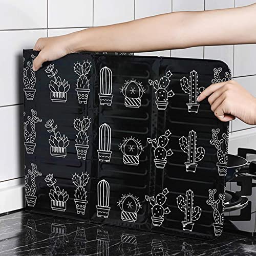 Escudo anti fogão - Defletor óleo alumínio à prova calor para cozinhar,Acessórios cozinha para mante