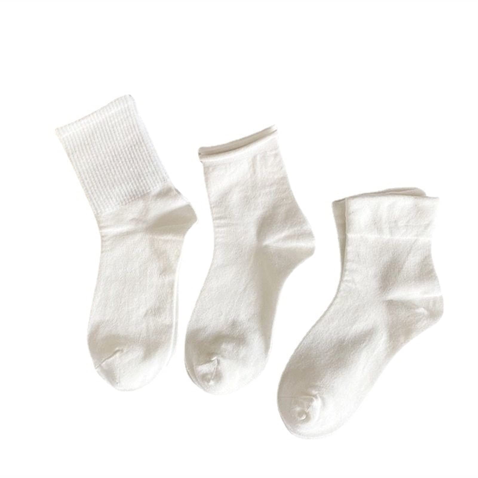 Esdlajks Esdlajks Medias Altas de la Rodilla de para Mujere 6 Pares de Calcetines japoneses jk Uniforme Calcetines de Tubos Lindos Calcetines de Encaje estudiando Calcetines Lolita niña