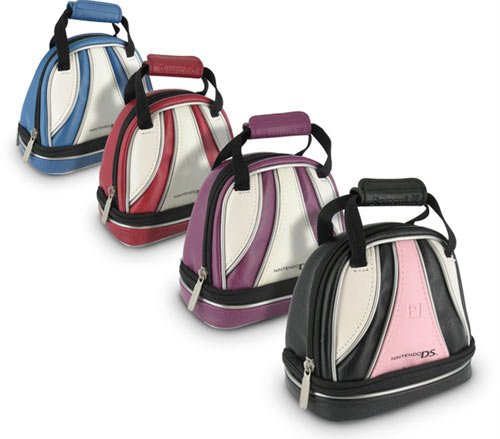 Bigben Interactive Nintendo DS Lite Carrying Case - Soft, One Size, Nylon, Bowling Design by Brunswick