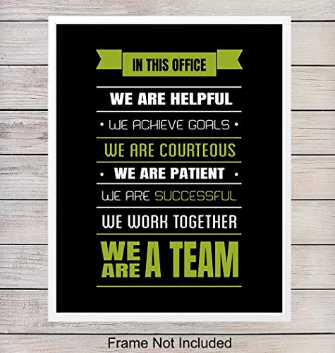 Motivational Quote Art Print - Inspirational Teamwork Wall Art Poster - Contemporary Chic