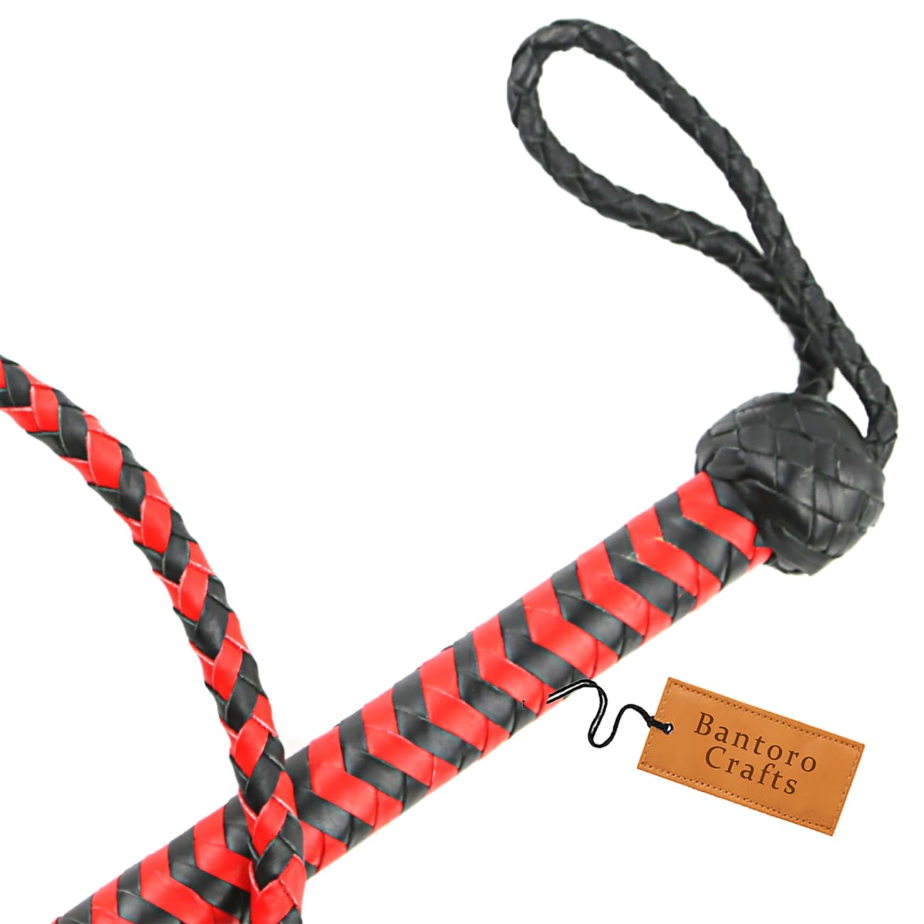 Fouet De Taureau Sur Mesure 12 Pieds – 16 Tresses En Paracord Nylon – Bullwhip Squadron