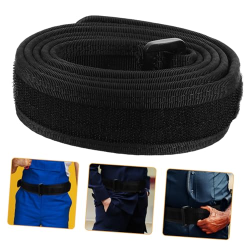 Sticky Belt for Women and Men Nylon Waist Belt for Pants Comfortable and No Buckle Design Versatile Fashion Accessory for Everyday Wear