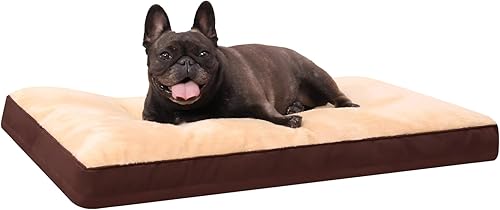 Miniatura 7 de Cama impermeable para perros, cama impermeable de felpa para perros con funda extraíble lavable, parte inferior antideslizante, colchón para dormir
