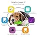 oneisall Durable Dog Chew Toys Bone Chew Toy for Puppy Dogs— Indestructible for Aggressive Chewers L