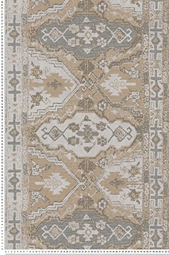 Livingwalls Oriental Wallpaper Metropolitan Stories 2 A.S. Création Non-Woven 10.05 m x 0.53 m Beige Grey Black Made in Germany 378683 37868-3