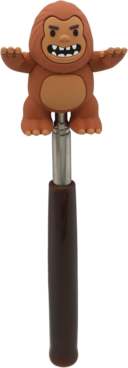 Funny Back Scratcher – Hilarious Extendable Scratch Tool for Hard-to-Reach Itches – Quirky Gag Gift for Men, Women & Coworkers - Godzilla