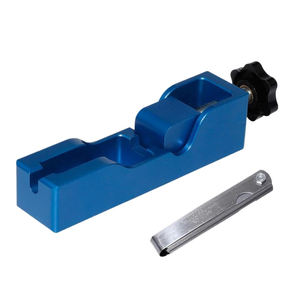 Pinza per strumento gap candela con kit di regolazione spessimetro universale per riparazione spina 10mm 12mm 14mm 16mm (Blue Set)