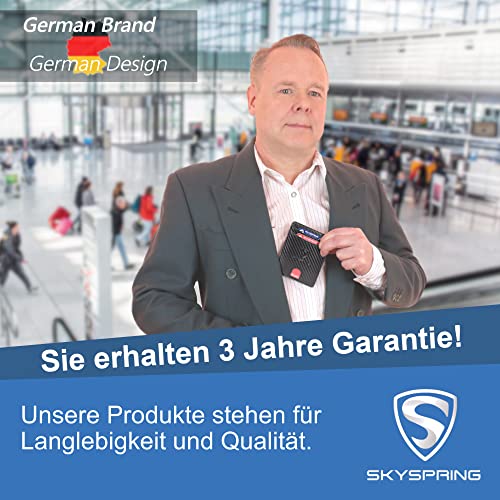 Magic Wallet SkySpring Geldbeutel für Herren mit Münzfach und RFID