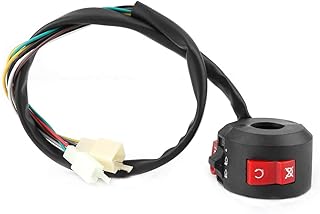 Acouto Motocicleta interruptor esquerdo interruptor interruptor de partida desligar interruptor de luz interruptor esquerdo para 50cc-110cc ATV Quad