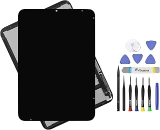 8.3" LCD Screen Replacement for iPad mini 6 6th 2021 A2567 A2568 A2569 Display LCD Assembly and Glass Touch Digitizer Premium Repair Kit + Sleep/Wake Sensor (Black)