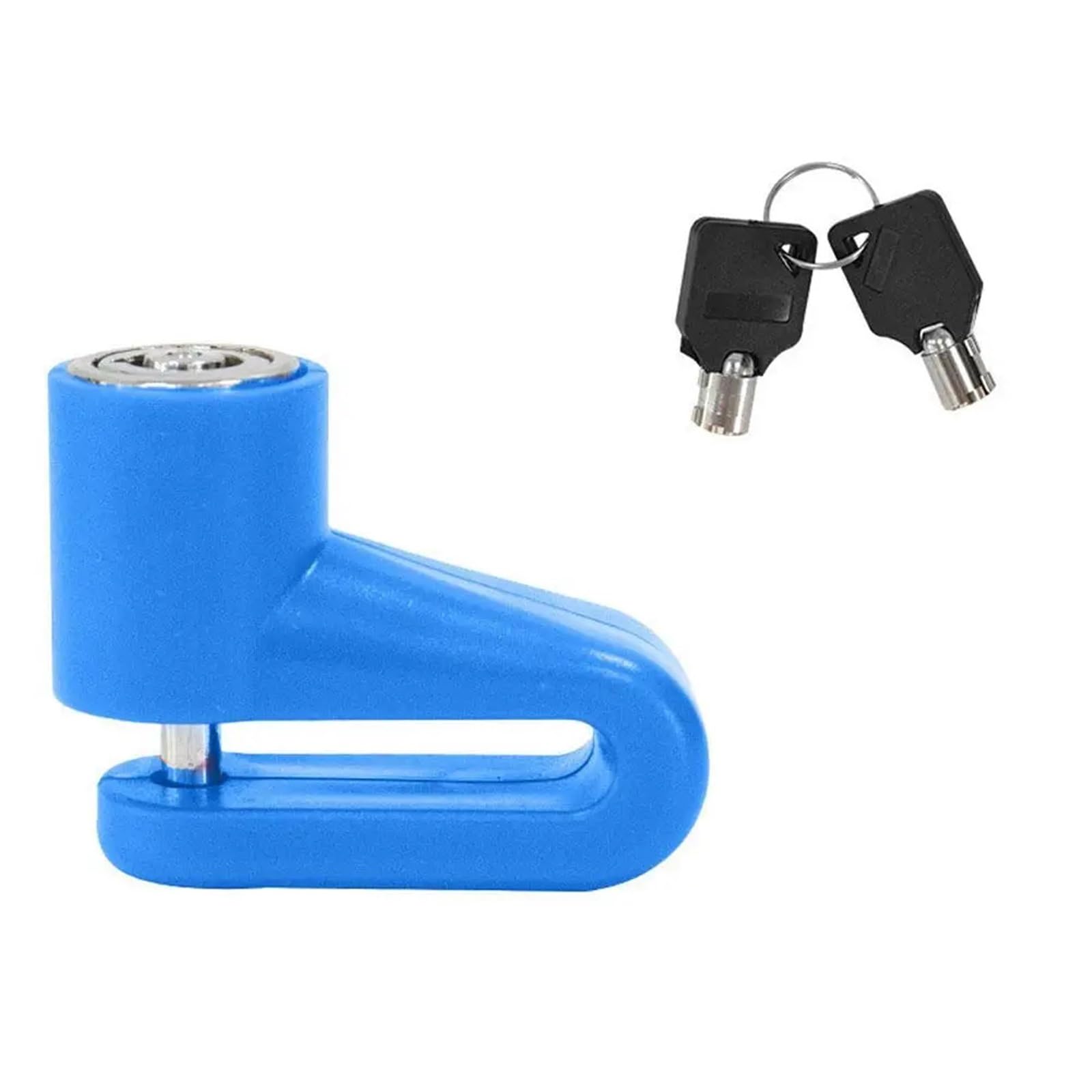 Hdrtcbu Blue Chain Lock Pvc Alloy Chain Lock Pole Runner Mounting Anti Theft Weatherproof Valve Motorbike Lock(Blue)