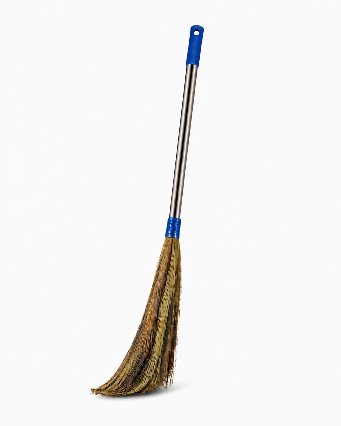 Jhadu | Natural Grass Broom Stick for Home Cleaning | Eco-Friendly Long Handle Jhadu | Anti Dust, Durable for Home,Office (Pack of 1)-image-23