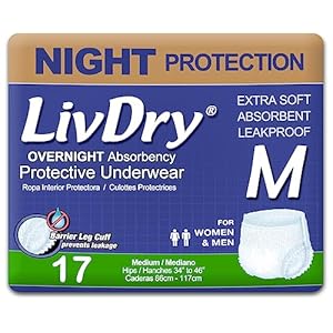 LivDry Adult M Incontinence Underwe...