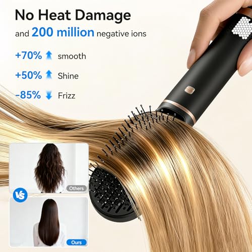Image of Blow Dryer Brush 5 in 1: Ionic Hot Air Styler Hair Dryer Brush Blow Dryer Set for Curling Volumizing Straightening Styling