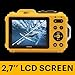 KODAK PIXPRO WPZ2 Rugged Waterproof Shockproof Dustproof WiFi Digital Camera 16MP 4X Optical Zoom 1080P Full HD Video Vlogging Camera 2.7