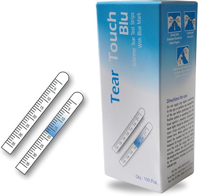 KASHSURG Schirmer Tear Test Strips 100 Strips (Sterile)