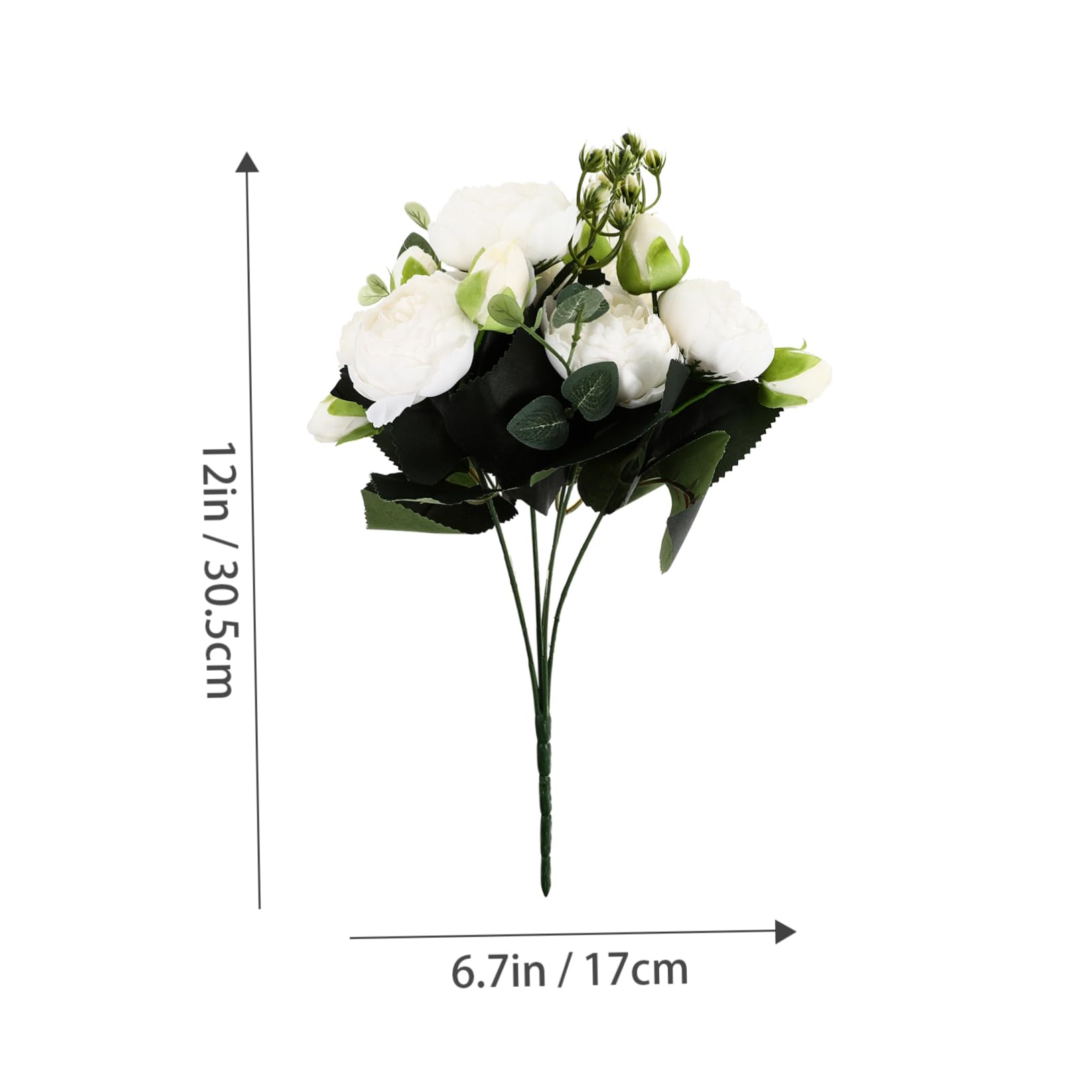 MAGICLULU 6stücke Künstliche Peony Blumenstrauß Dekoration Simulierte Hochzeit Und Wohnaccessoires Für Tisch Party Und Fotografie Langlebig Und Pflegeleicht