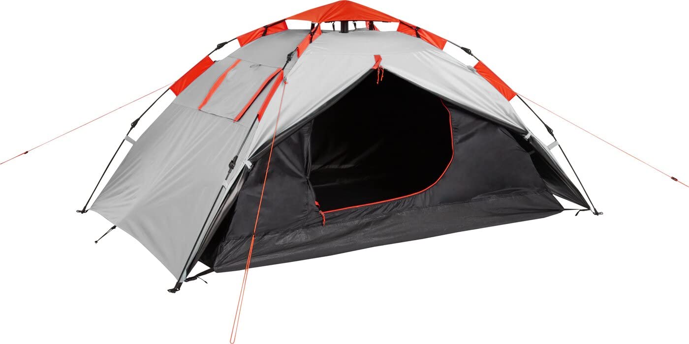 McKINLEY Easy Up I Zelt Grey Light/Red One Size Sport & Freizeit