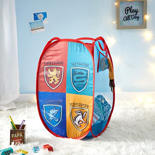 Image of Harry Potter Pop Up Hamper with Durable Carry Handles, 21 inch H x 13.5 inch W X 13.5 inch L