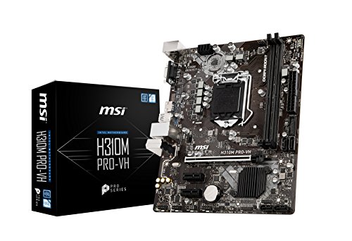 Amazon | MSI H310M PRO-VH M-ATX マザーボード [Intel H310チップ