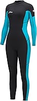 Hevto Women's 3/2mm Neoprene Wetsuit Full Suit - Warm, Flexible for Surfing, Swimming, Diving in Cold Water