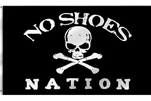 No Shoes Nation Flag 3x5: Fierce Symbol of Freedom and Adventure