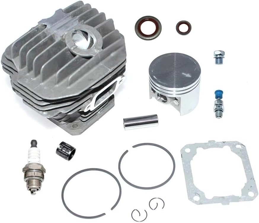 Cylinder Piston Kit with 12mm Pin Fit for 044 044C 044W 044R MS440 MS440C MS440D MS440N MS440R MS440V Replacement Parts