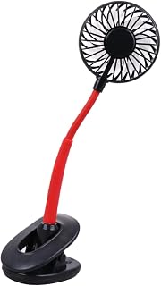 ABOOFAN 1 Pieza Ventilador USB con LED y Función Aromática Escritorios y Mesas Compacto Color Negro