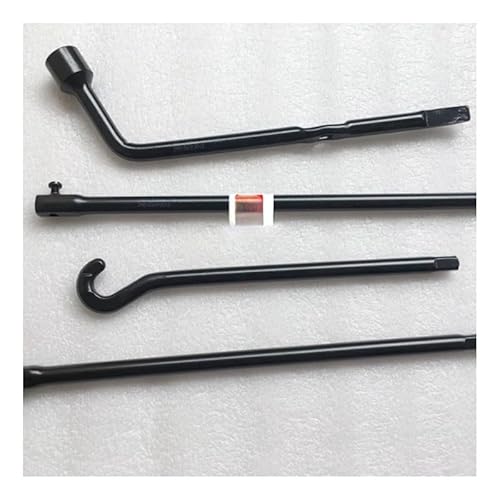 Wrench Kit, 1 Set Spare Tire Jack Tool Lug Wrench Kit T6 On-board Tool Repair Kit for T8 Tire Tools Black
