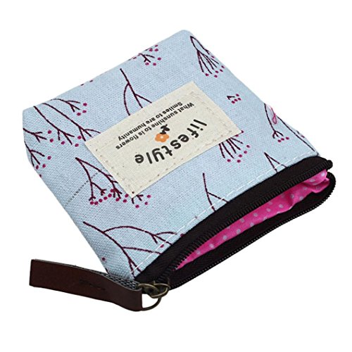 Trrad Donna mini Portafoglio Tela Borsetta Casella...